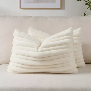 Custom Size Logo Polyester Soft Pillow Protector Pillow Cases Square Cushion Cover