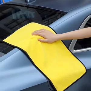 Custom Size Microfiber Car Detailing Towel Super Absorbent Scratch Free Auto Wash Cleaning Cloth