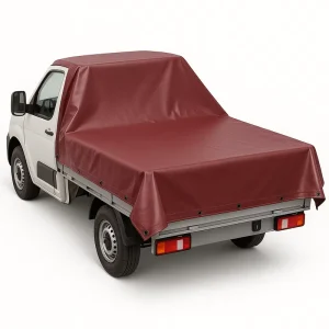 Custom Size PVC Tarpaulin Truck Trailer Cover Waterproof Vinyl Fabric Heavy Duty Material for Cargo and Transport Use