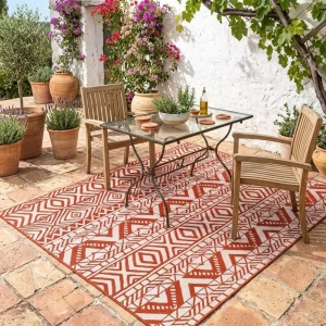 Custom Size Polypropylene Stain Resistant Beach Mat Garden Outdoor Rug Waterproof Carpet Patio Beach Patio Outdoor Runner Rugs