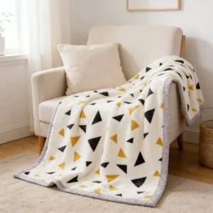 Custom Size Silky Soft 2 Ply Printed Fleece Blanket New Design Heavy Plush Korean Mink Raschel Blanket 220cm X 240cm