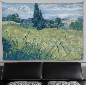 Custom Size Tapestry Wall Art Hanging for Sofa Cover Tablecloth Bedspread Multipurpose Use