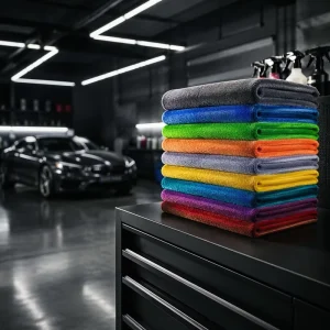 Custom Size Thickness Professional Quick Dry Auto Car Washing Drying Microfiber Towel