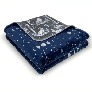 Custom Size Warm Soft Knitted Flannel Throw Blanket with Logo Printing All-Season Use for Home and Personal Comfort