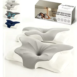 Custom Slow Rebound Cervical Contour Sleep Neck Support Bedding Ergonomic Pillow Ergonomic Memory Foam Pillow