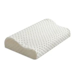 Custom Small Size Fabric Orthopedic Pillow With Zero Pressure Ergonomic Neck Support Memory Foam Bed Pillows for Sleep Massage