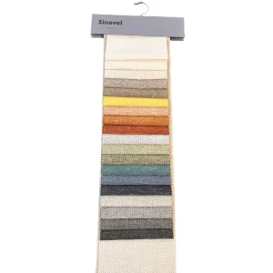 Custom Sofa Upholstery Chenille Fabric 100% Polyester Woven Velvet Upholstery Fabric