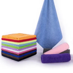 Custom Soft Feel Outdoor Microfiber Polyester High Water Absorption Cleaning Cloths Printed Microfiber Hand Towel
