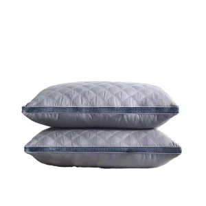 Custom Soft and Comfortable Solid Pattern Neck Pillow for Bed Bed Room Living Room