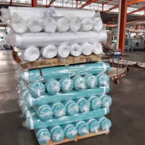 Custom Solid Dyed Color Home Textile Fabric Medium Weight Plain Color Polyester Fabric in Rolls