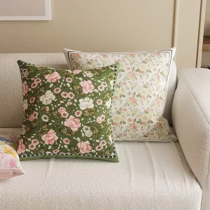 Custom Square Pillowcase Cushion Covers 100% Cotton