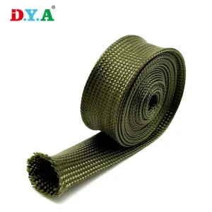 Custom Strap Colorful 20MM 30MM Nylon Braided Tubular Webbing for Outdoor Sleeve Tube
