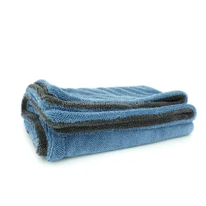 Custom Super Soft Car Wash Towel 1000GSM 90x60CM Twisted Loop Microfiber Car Drying