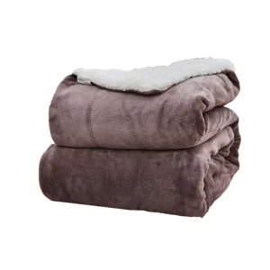 Custom Super Soft Sherpa Fleece Flannel Throw Blanket