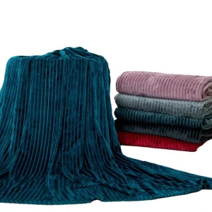 Custom Super Soft Warm Coral Fleece Flannel Blanket for Beds Sofa Home