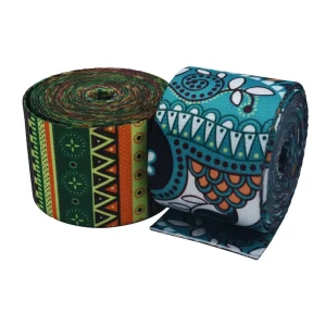 Custom Textile Accessories Sublimation Printing Webbing 50mm Double Side Heat Transfer Printing Polyester Webbing for Bag Strap