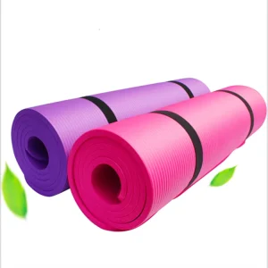 Custom Thick Anti Slip Gym Exercise Fitness Yoga Mat 10mm TPE and NBR 183cm Home for Women
