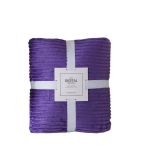 Custom Throw Blanket Winter Blanket Solid Soft Plush Cozy Blanket for Bed