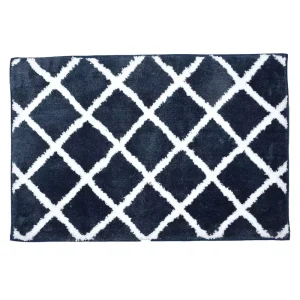 Custom Tufted Absorbent Anti Slip Bathroom Mats with Soft for Shower Bathtub Hotel Home Decor