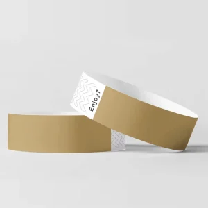 Custom Tyvek Wristbands Printing Unique Logo Events Use Waterproof Hand Band Customized Tyvek Wristband
