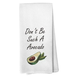 Custom Waffle Microfiber Hand Tea Kitchen Towel Quick Dry Absorbent Vivid Printing Pattern Woven