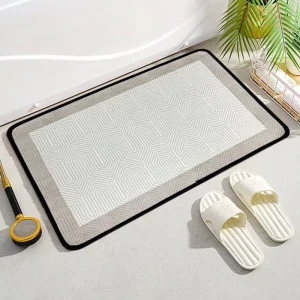 Custom Washable Faux Wool Rugs Non slip Woven Carpet Low pile Pet friendly Large or Small Size Die cut Outdoor Rugs with logo