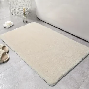 Custom Water Absorbent Quick Drying Non Slip Bathroom Floor Rug Cute Hotel Thickened Fluffy Baby Anti Slip Bath Tub Mats