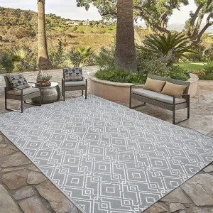 Custom Waterproof Folding Outdoor Carpet PP Plastic Patio Rug Mat