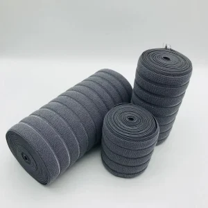 Custom Wide Breathable Fish Silk Abdominal Elastic Webbing Hollow Mesh Elastic Band for Waist Support