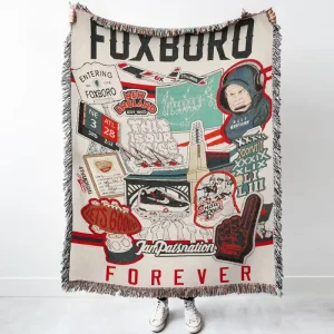 Custom Woven Jacquard Anime Throw Blanket Super Soft Modern Design Personalized Bedding