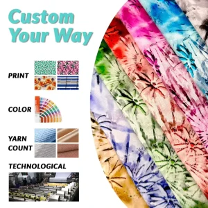 Custom Woven Plain Digital Print Lightweight Viscose Rayon Fabric Breathable Stain Resistant for Blouse Skirt Dress Lining