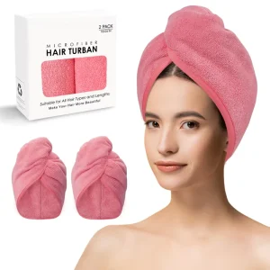 Quick Dry Microfiber Hair Head Towel Long Hair Wrap Drying Towels for Women Wet Hair Towel