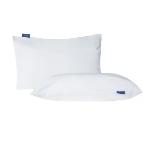 Custom logo Machine Washable Fluffy Microfiber Filling Luxury Hilton Hotel Style Bed High Quality Pillows for Neck Support