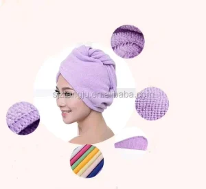 Custom logo Microfiber Hair High Quality Personalized Hair Drying Salon Towel Toalla Turbante De Microfibra for Hair Salon