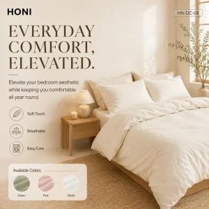 Custom logo Polyester Woven Fabric Twin Size Classic Style Breathable Duvet Cover 2 Pillow Cases Set for Whole Home