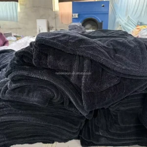 Custom logo Polyester and Polyamide Microfiber Quick Dry Edgeless Car Cleaning Cloth Car Microfiber Cleaning Towels