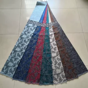 Customizable 100% Polyester High-end Luxury Yarn Dyed Jacquard Fabric for Curtains