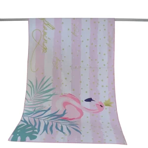 Customizable Anti sand Microfiber Beach Towels with logo Printing