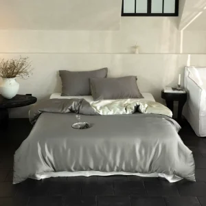 Customizable Antibacterial Lyocell Four-piece Set Factory Price Healthy Non-toxic Natural Fiber Bed Sheet Set