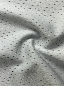 Customizable Breathable Polyester Hole Mesh Fabric for Garment and Accessory Textile Processing