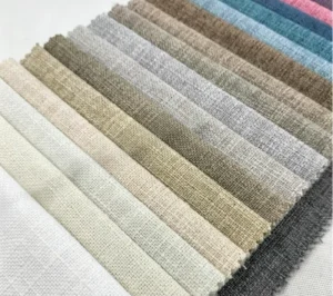 Customizable Cationic Line-like Fabric Thick Wear Resistant 100% Polyester for Home Textile Storage Box