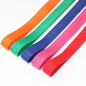 Customizable Color Woven Knitted PP Webbing Tape Multi Function Polypropylene Webbing Strap for Webbing Handle