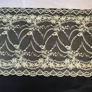 Customizable Colors Nylon Spandex Elastic Lace Fabric Accessory for Women’s Sexy Underwear Apparel Processing Accessories