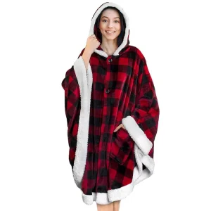 Customizable Coral Fleece Hoodie Blankets Blanks for Womens Plus Size Clothing Flannel Sherpa