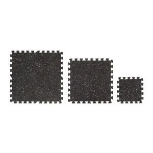 Customizable EVA+Rubber Gym Flooring Mats Household Sport Mat Anti Slip Sound Insulating Gym Absorber Playground