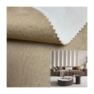 Customizable Elephant Suede Fabric Knitted for Home Textile Sofa Upholstery Cushion