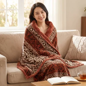 Customizable Flannel Fleece Knitted Blanket Super Soft Warm Plush Throw Sofa Bed Factory OEM ODM Low MOQ All Season