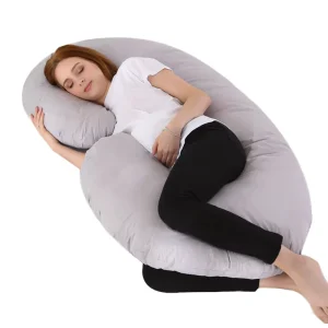 Customizable Full Body Massage U Shaped Maternity Pillow Soft Washable Cover for Multi Purpose Use Pregnant Women