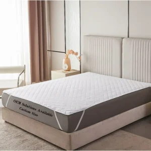 Customizable Full Size Soft Washable Waterproof Fitted Bed Sheet Set Comfortable Flat Sheet for Hotel & Hospital Use