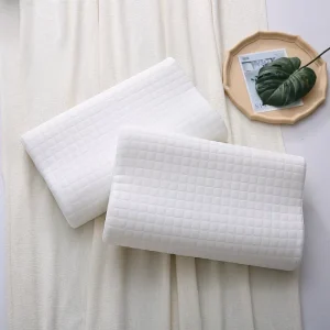 Customizable Geometric Deep Sleep Memory Foam Neck Orthopedic Polyester Pillow Top Pillow